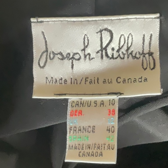 Joseph Ribkoff LBD size 10 - Picture 6 of 7